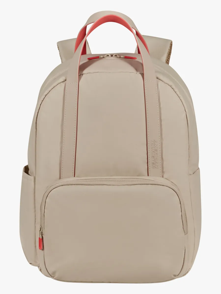 American Tourister Puffy POP Laptop Ryggsäck M 21L, Beige