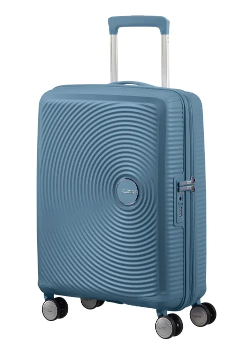 American Tourister Soundbox Resväska 55cm (Stone Blue)