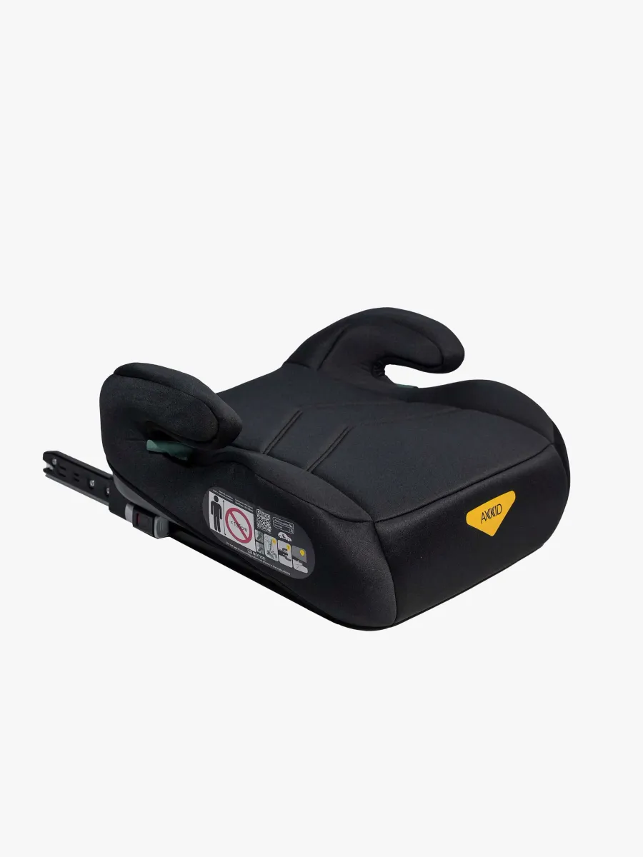 Axkid Mate 2 ISOFIX Bilkudde, Shell Black - Bäst i test