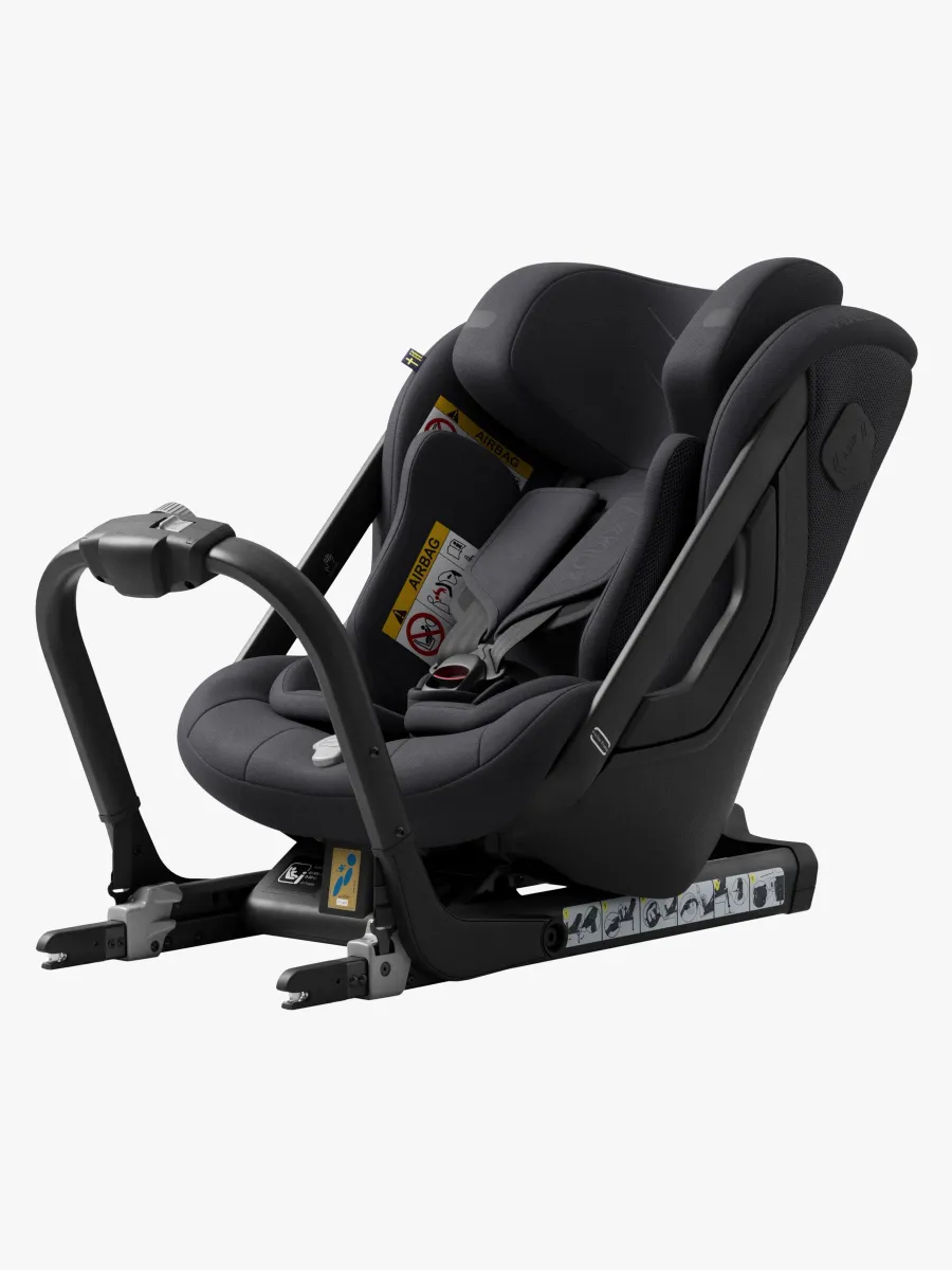 Axkid One 3 Bakåtvänd Bilbarnstol, Coastal Storm Black - Bäst i test