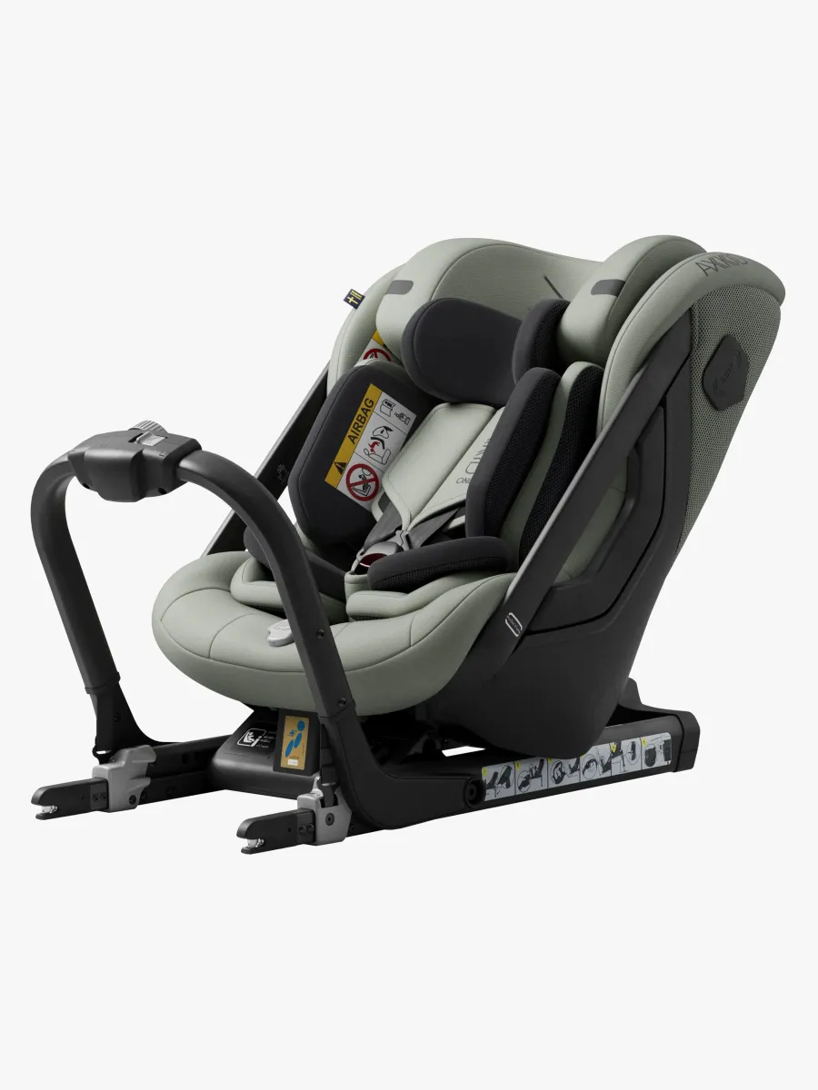 Axkid One+ 3 Bakåtvänd Bilbarnstol, Nordic Bloom Green - Bäst i test