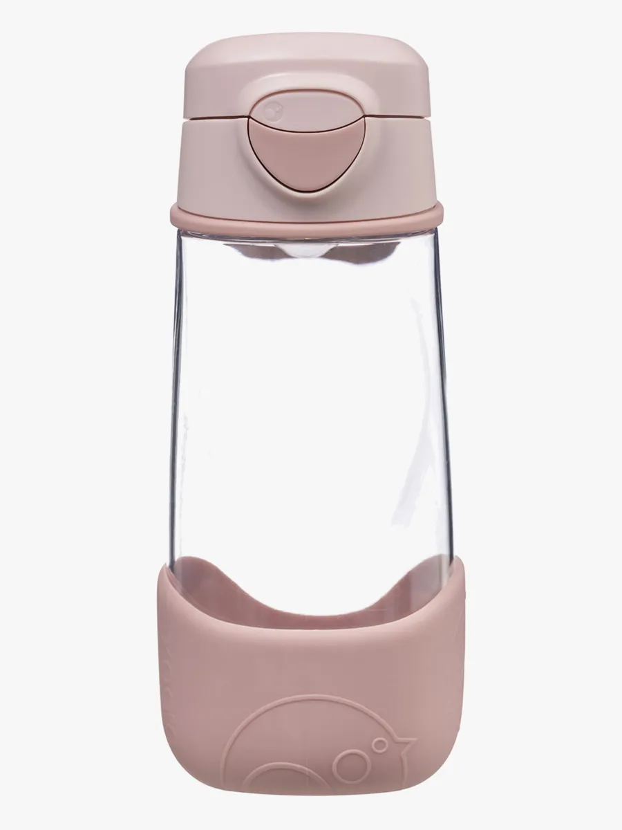 b.box Vattenflaska 450 ml med Pip, Blush Crush