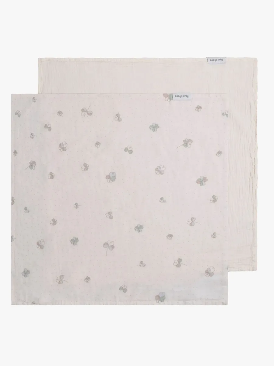 Baby's Only 65x65 Muslinfilt 2-Pack, Tender Linen