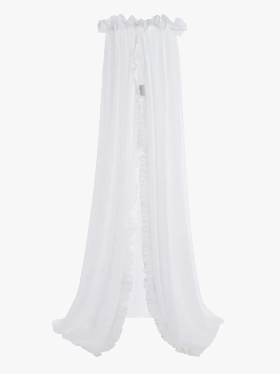 Baby's Only CALM Sänghimmel Chiffon, White