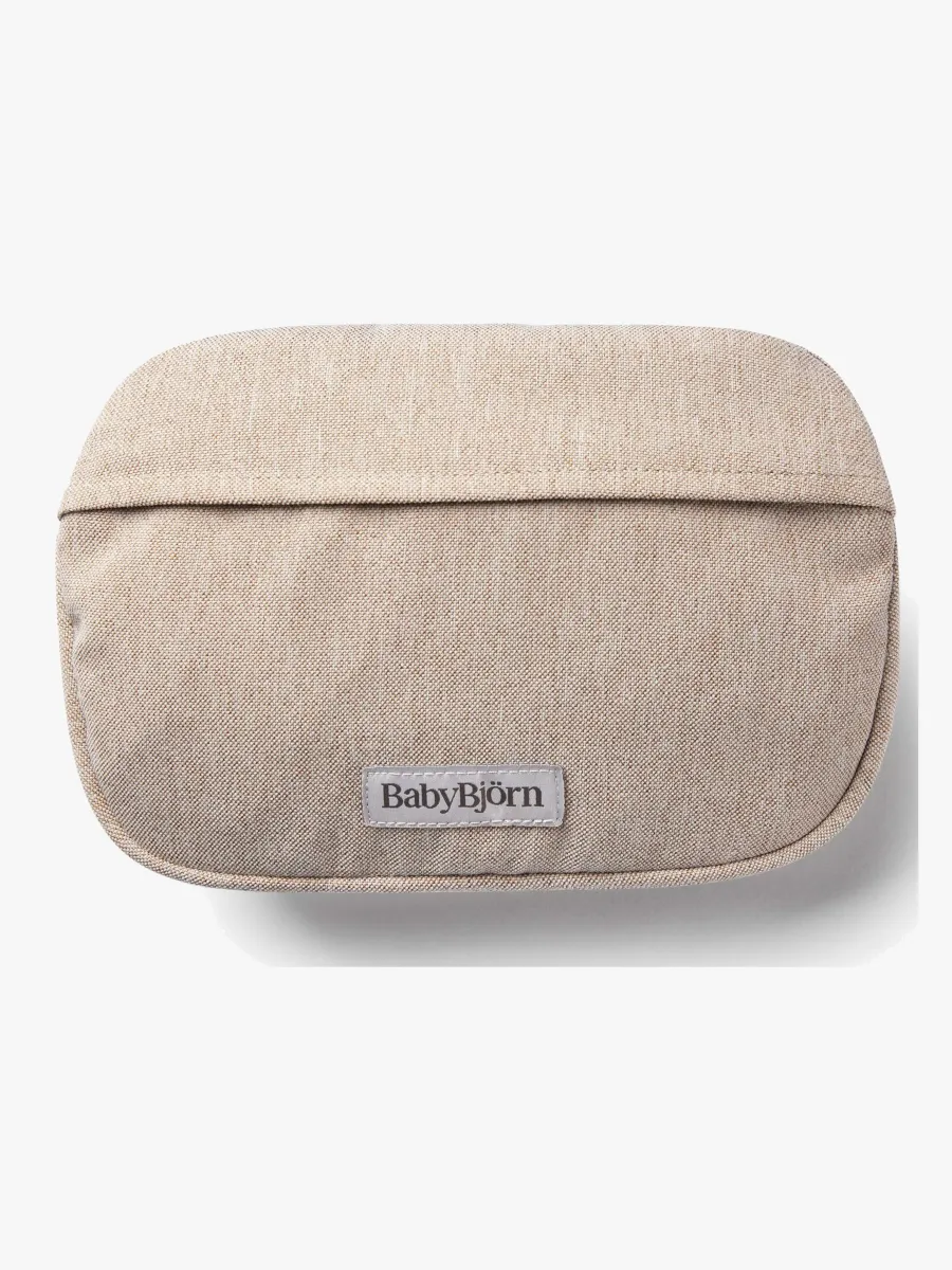 BabyBjörn Förvaringsficka Bärsele Vävd, Light Beige Melange