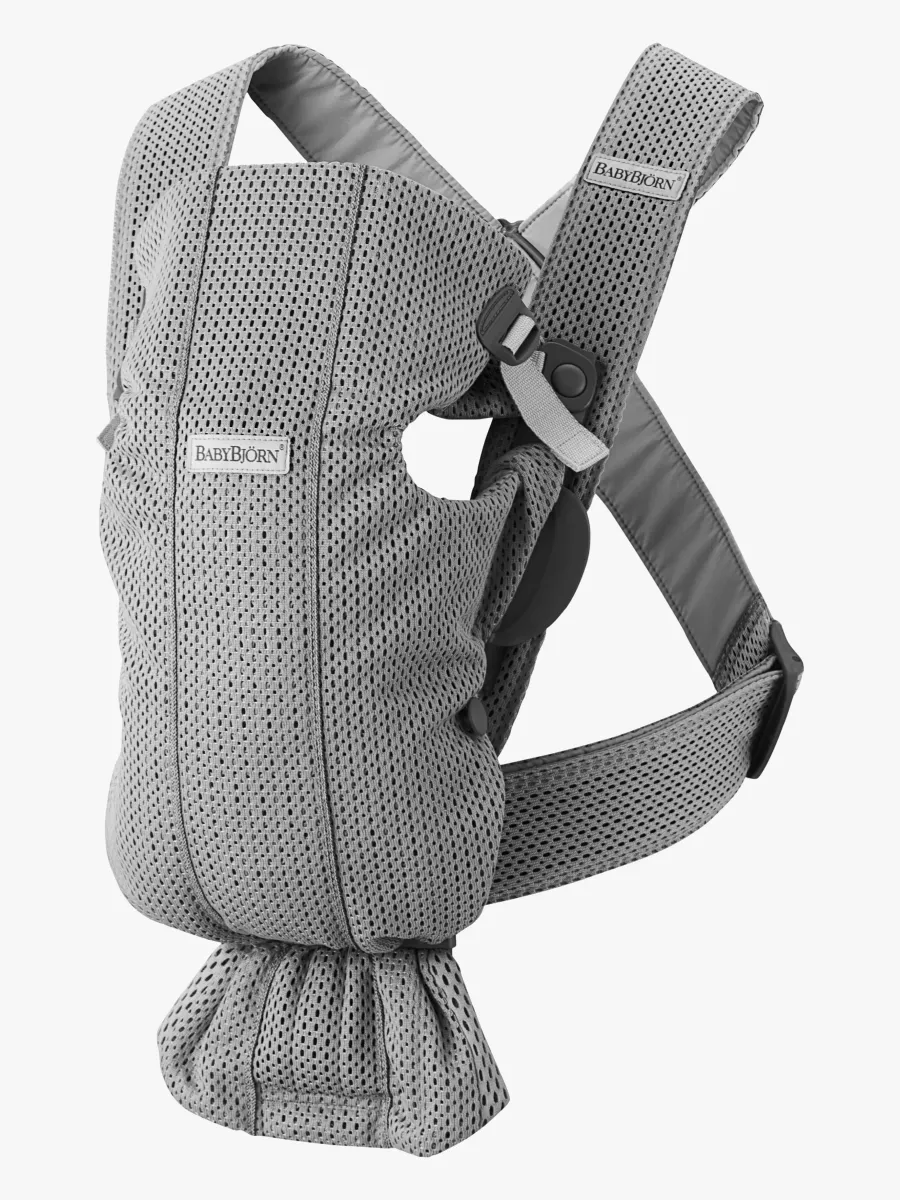 Babybjörn bärsele Mini, 3D mesh grå