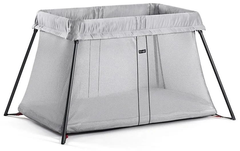 Babybjörn resesäng light, silver