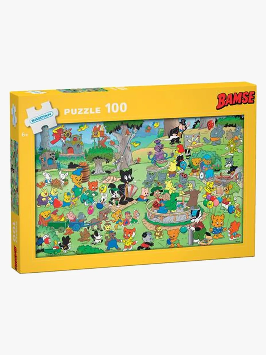 Bamse Pussel 100 bitar