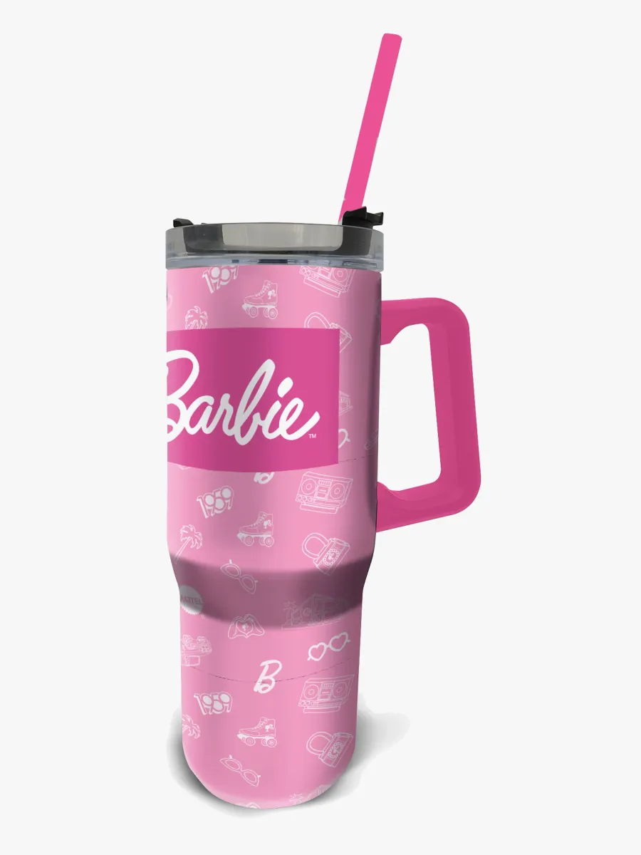 Barbie Tumbler Vattenflaska 940 ml, Rosa