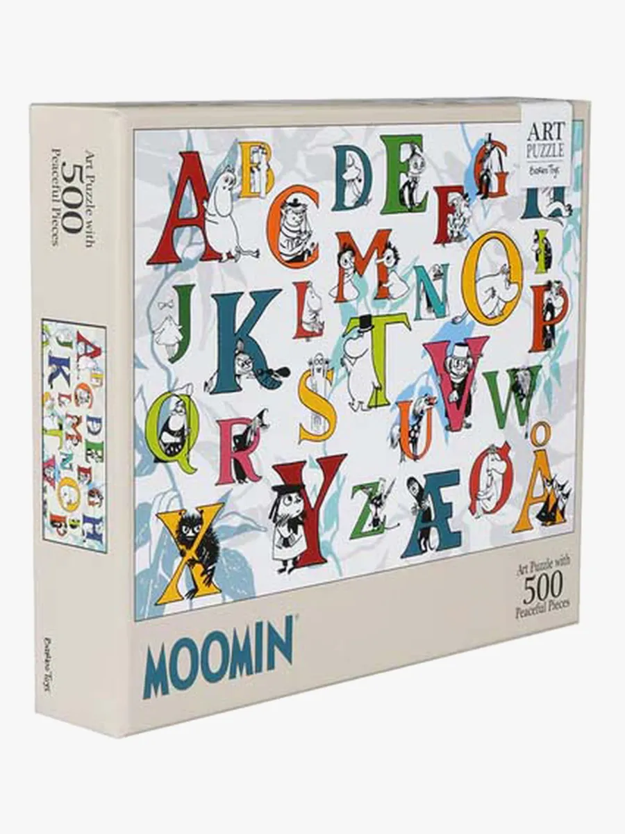 Barbo Toys Mumin Abc Pussel 500 Bitar