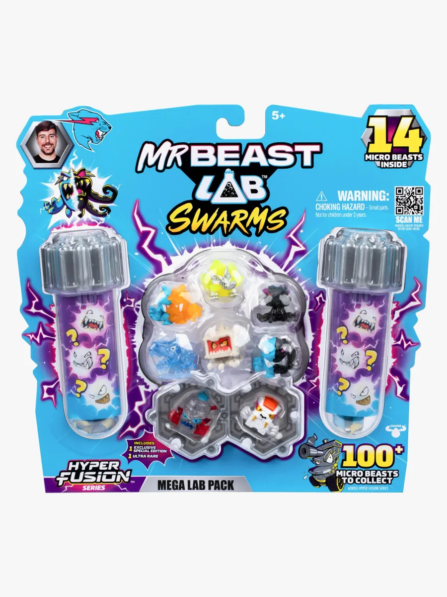 Beast Lab Swarms Samlarfigurer Hyper Fusion 14-Pack