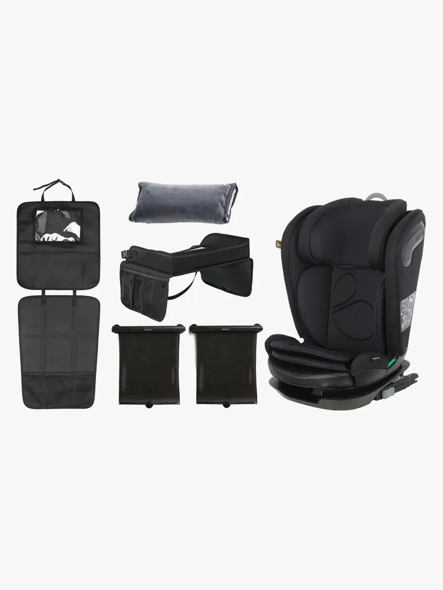 Beemoo Reform ISOFIX Bältesstol Inkl. Tillbehör, Black Stone