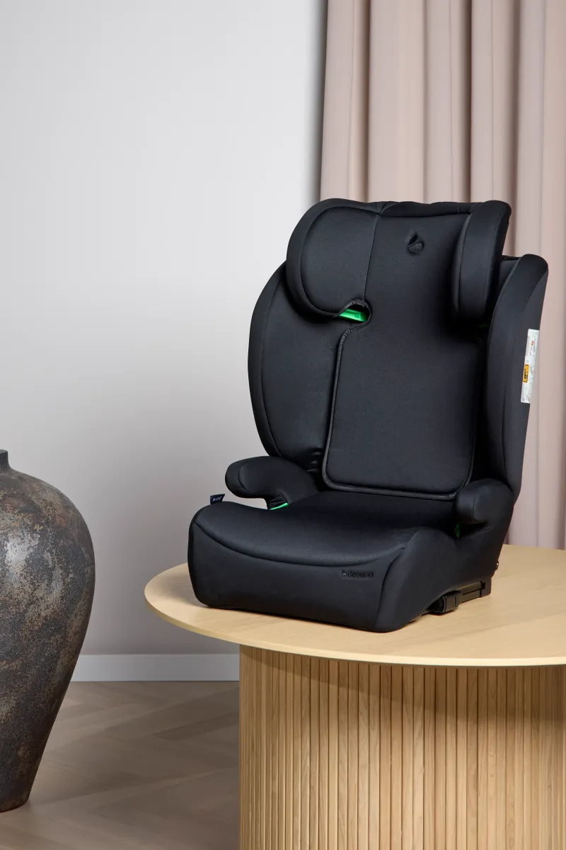 Beemoo Ride i-Size Bältesstol ISOFIX, Black Stone