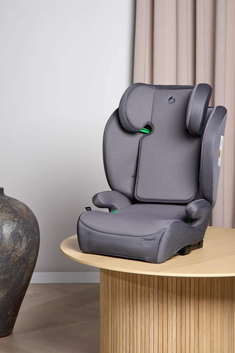 Beemoo Ride i-Size Bältesstol ISOFIX, Mineral Grey