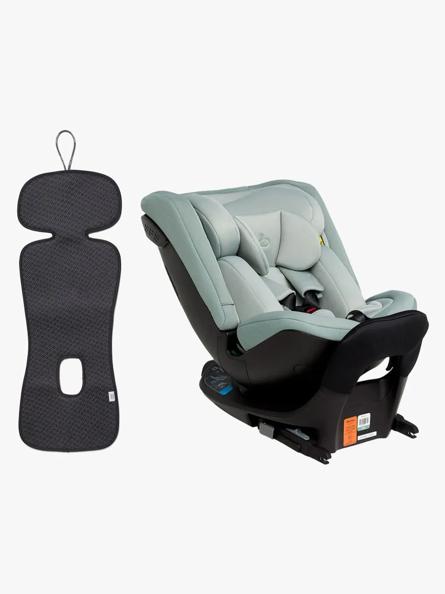 Beemoo Rotate i-Size Bilbarnstol inkl. Petite Chérie Ventilerande Sittdyna, Teal/Antracit