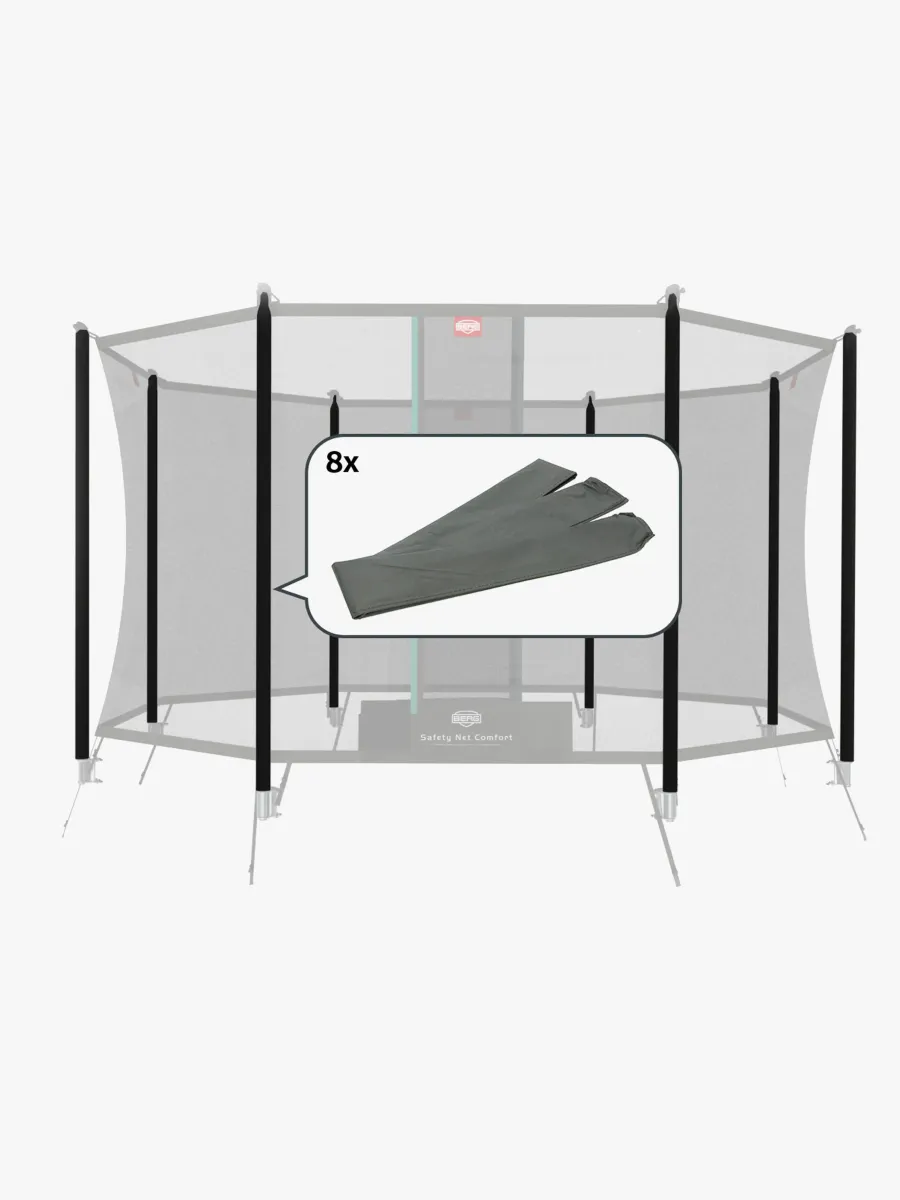 BERG Reservdel Safety Net Comfort Stolpvaddering 197 cm 8 st