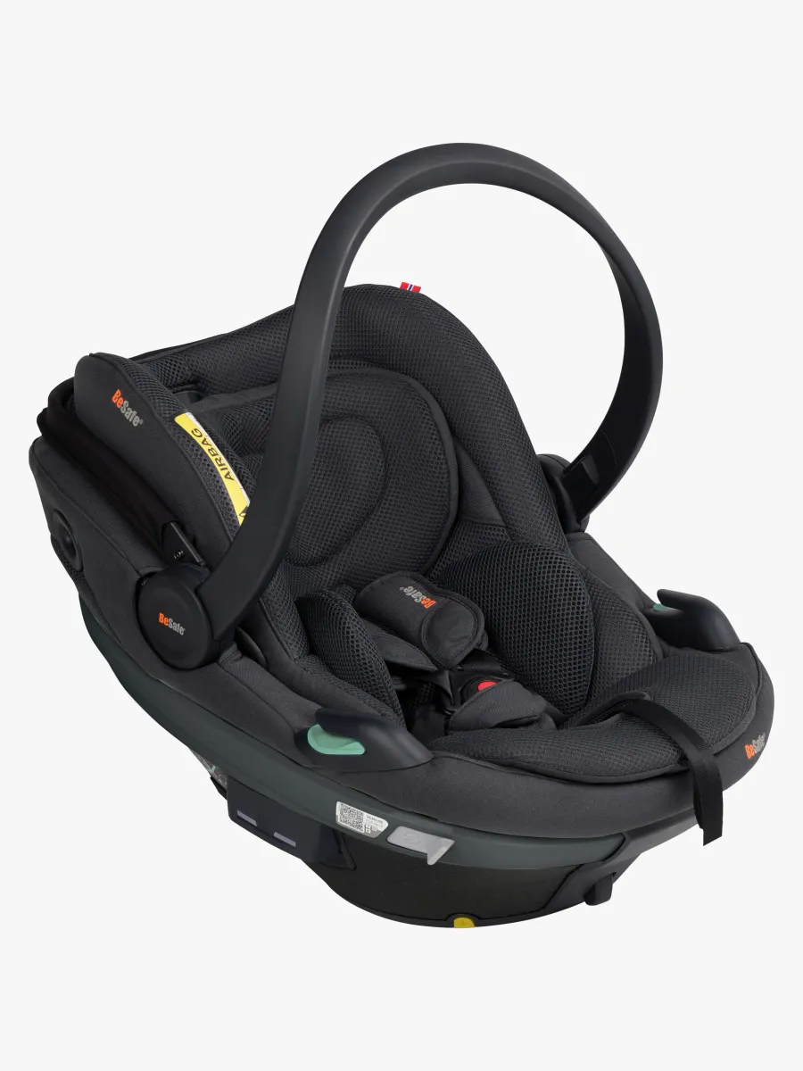 BeSafe Go Beyond 2 Babyskydd, Anthracite Mesh