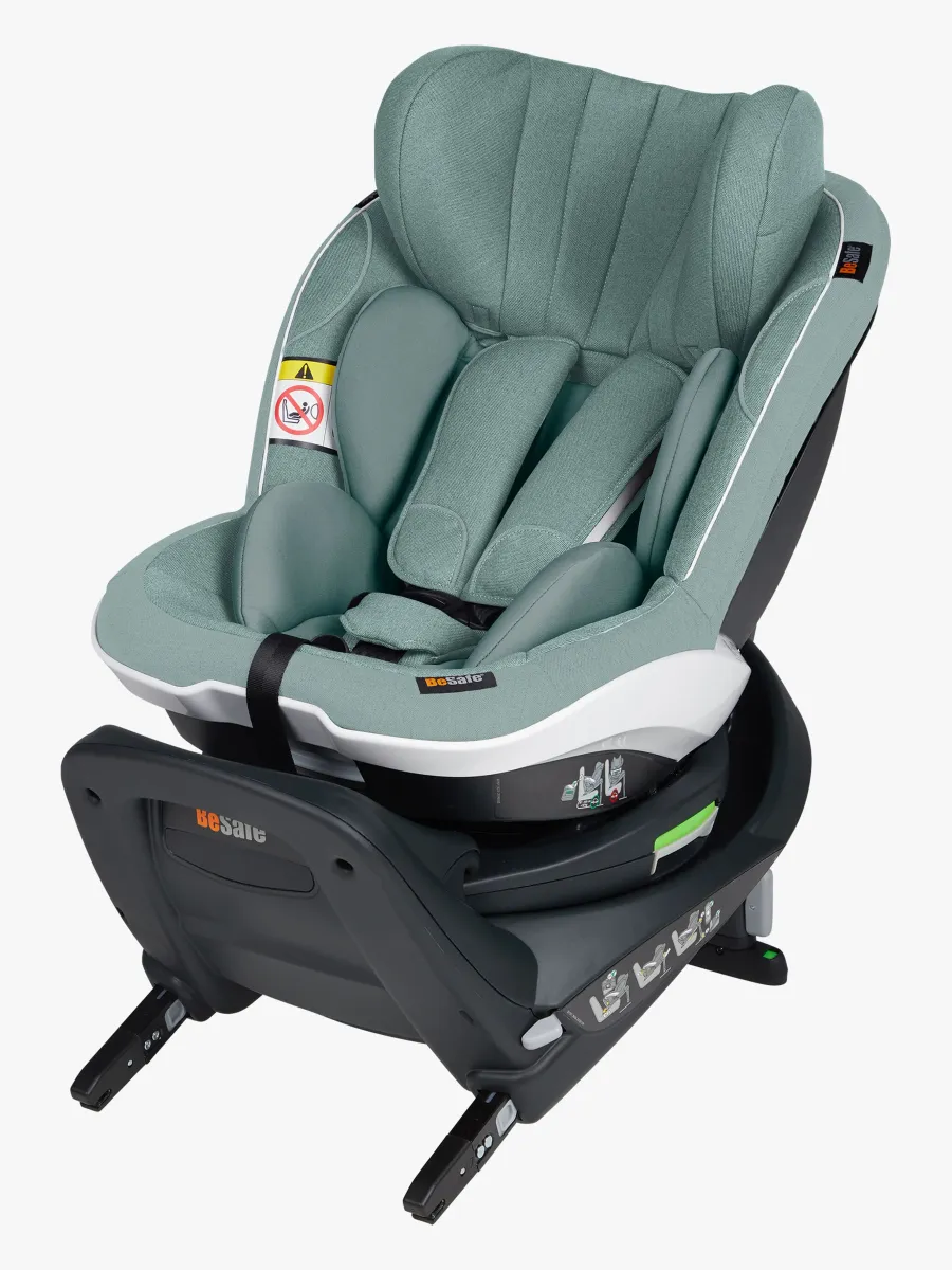 BeSafe iZi Twist i-Size Bilbarnstol, Sea Green Mèlange - Bäst i test