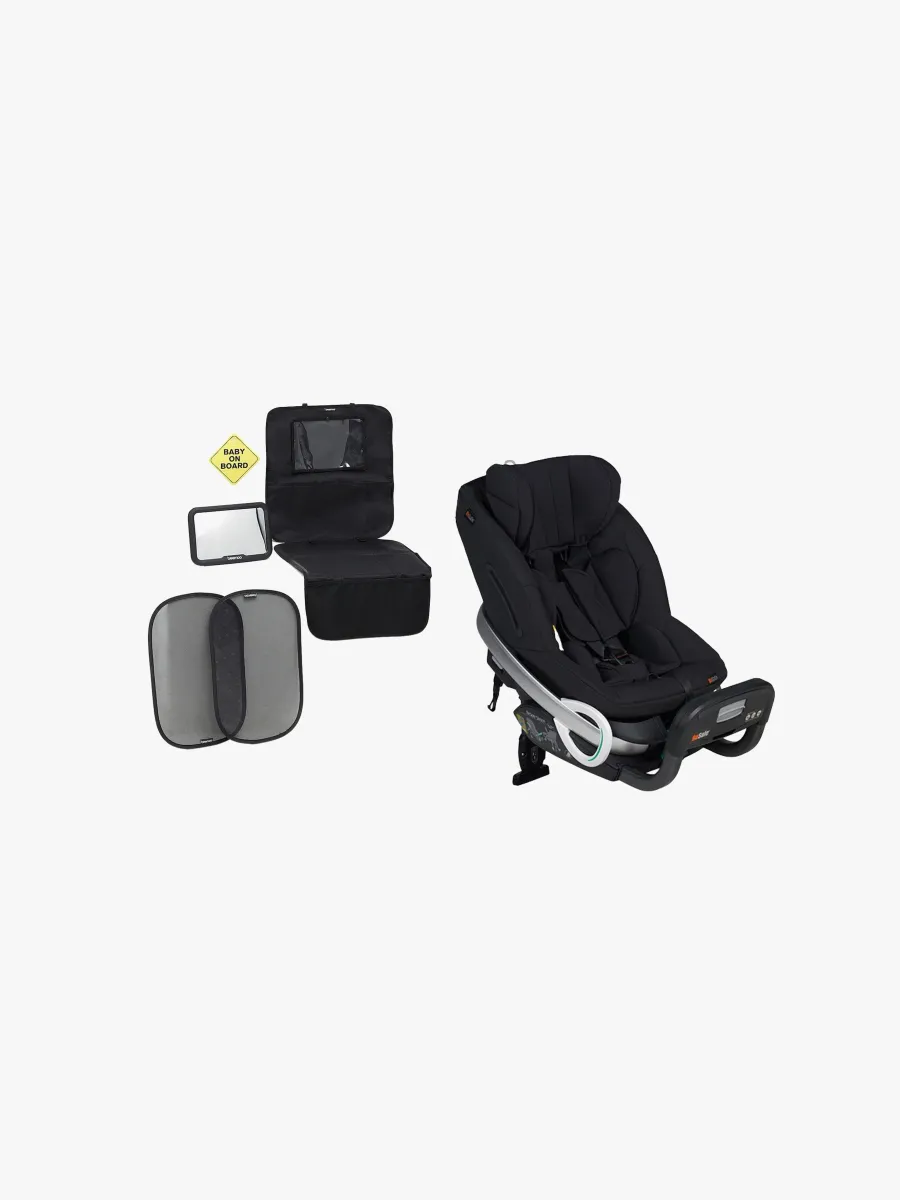 BeSafe Stretch Bilbarnstol Inkl. Tillbehörspaket, Fresh Black Cab