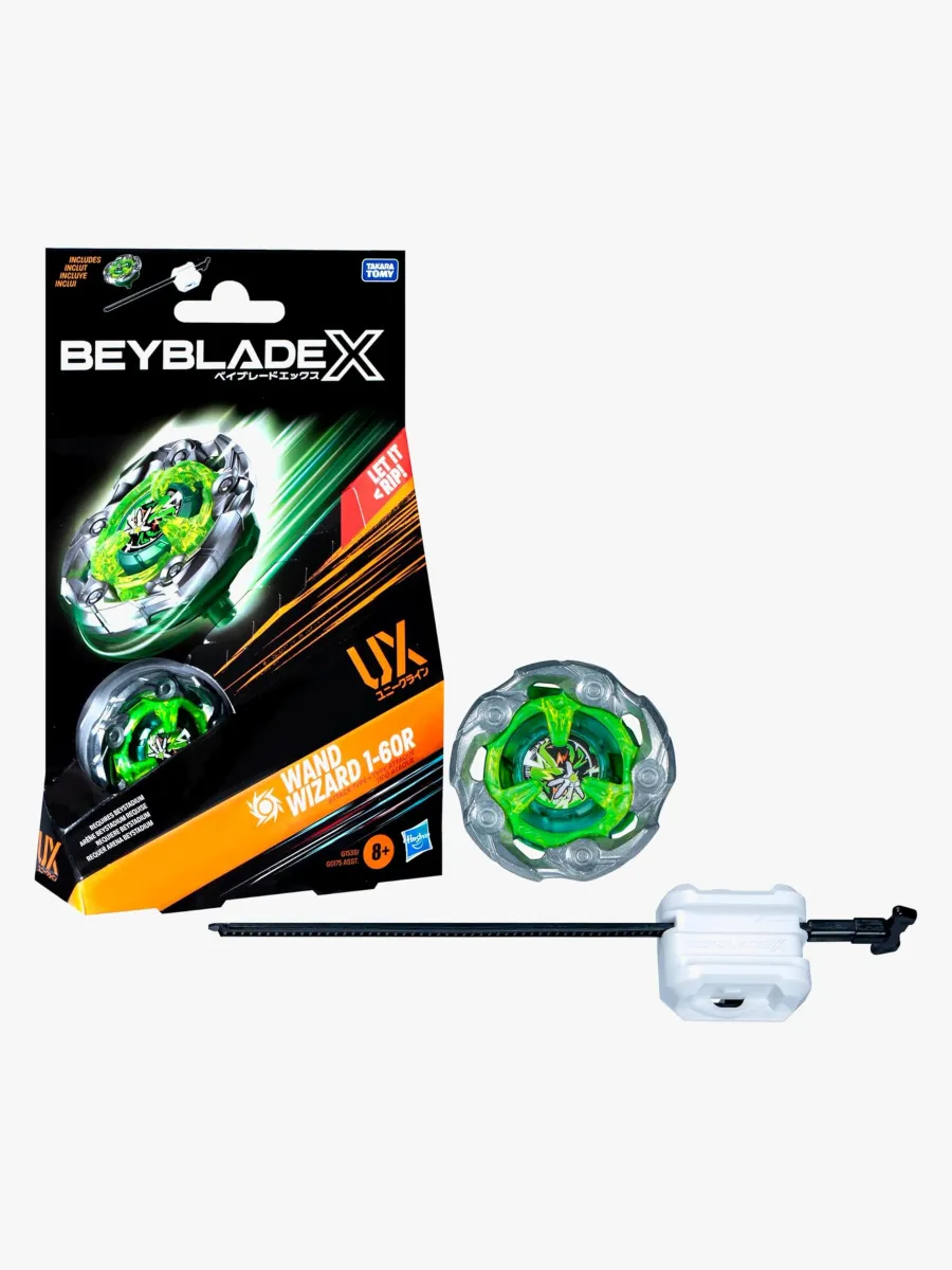 Beyblade Green Wand Wizard Snurra