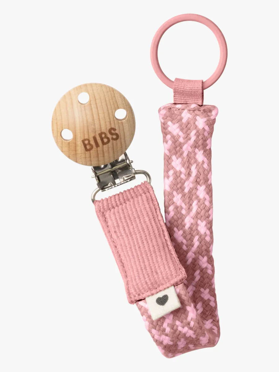 BIBS Braid Napphållare, Dusty Pink/Baby Pink