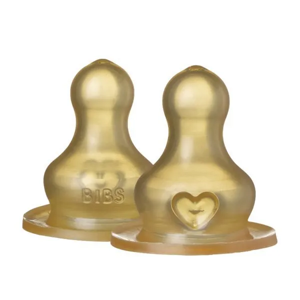 BIBS dinapp latex 2-pack, slow flow