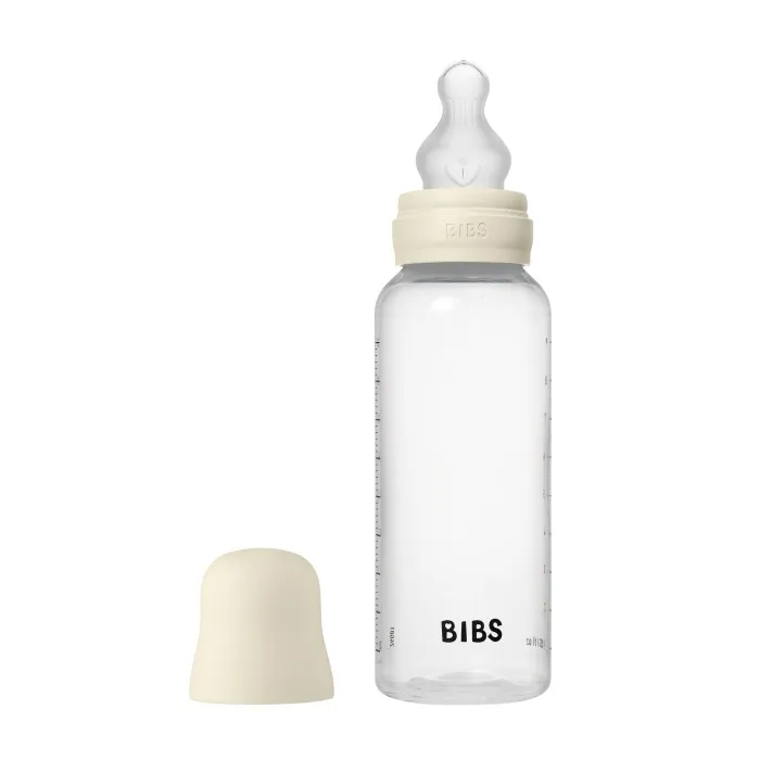 BIBS Nappflaska 270 ml Medium Flow (Ivory)