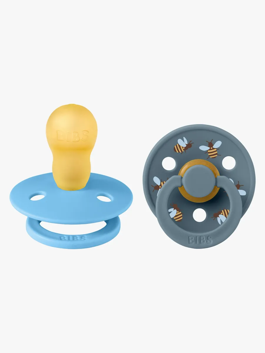 BIBS Studio Colour Bumblebee Napp 2-Pack Latex Stl 3, Breeze