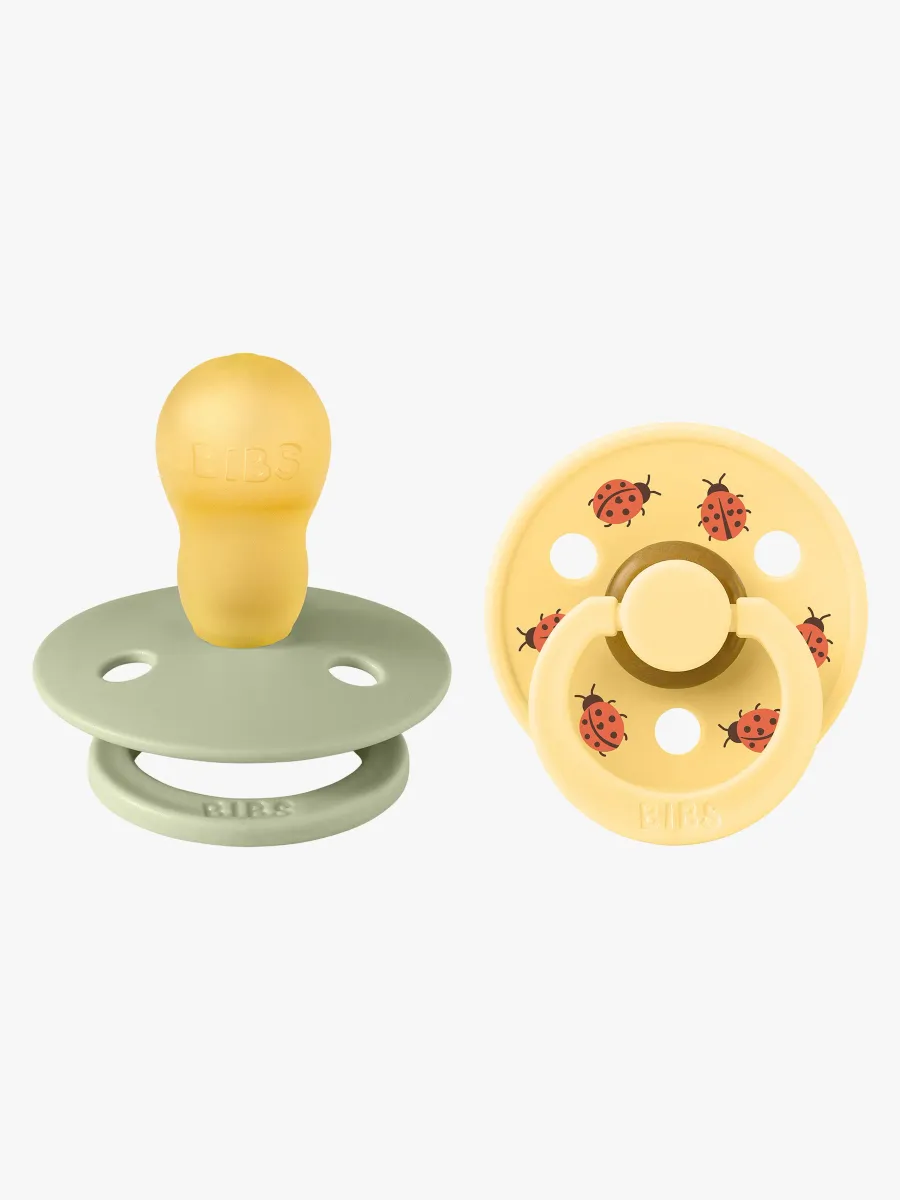 BIBS Studio Colour Ladybug Napp 2-Pack Latex Stl 3, Sage