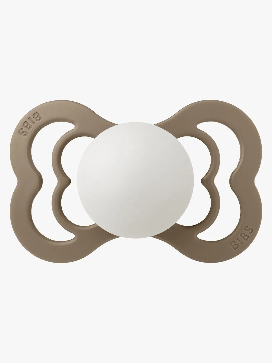 BIBS Supreme Napp Silikon Stl 2, Dark Oak Glow