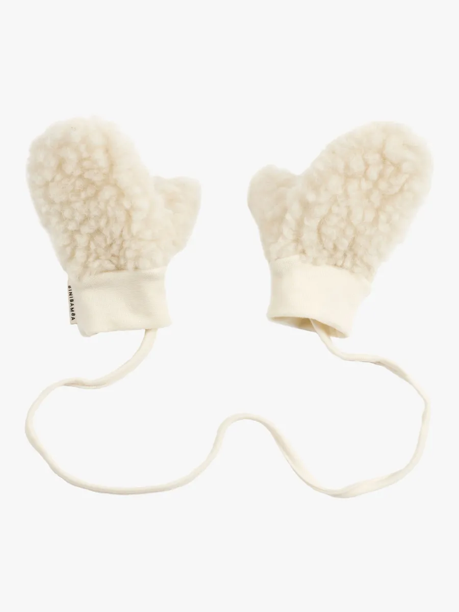 BINIBAMBA Merino Vantar, Milk, 6 mån - 2 år