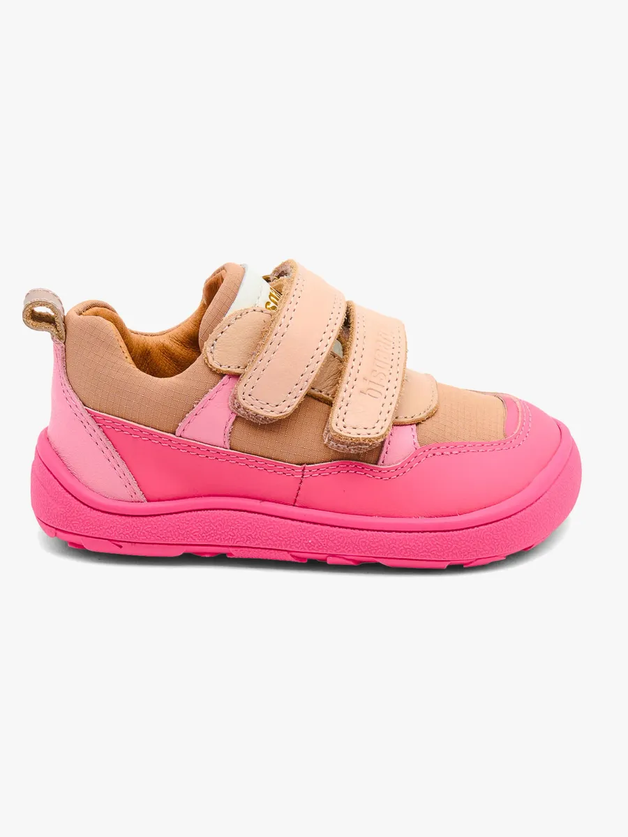 Bisgaard Elroy Barefoot Sneakers, Pink, 22