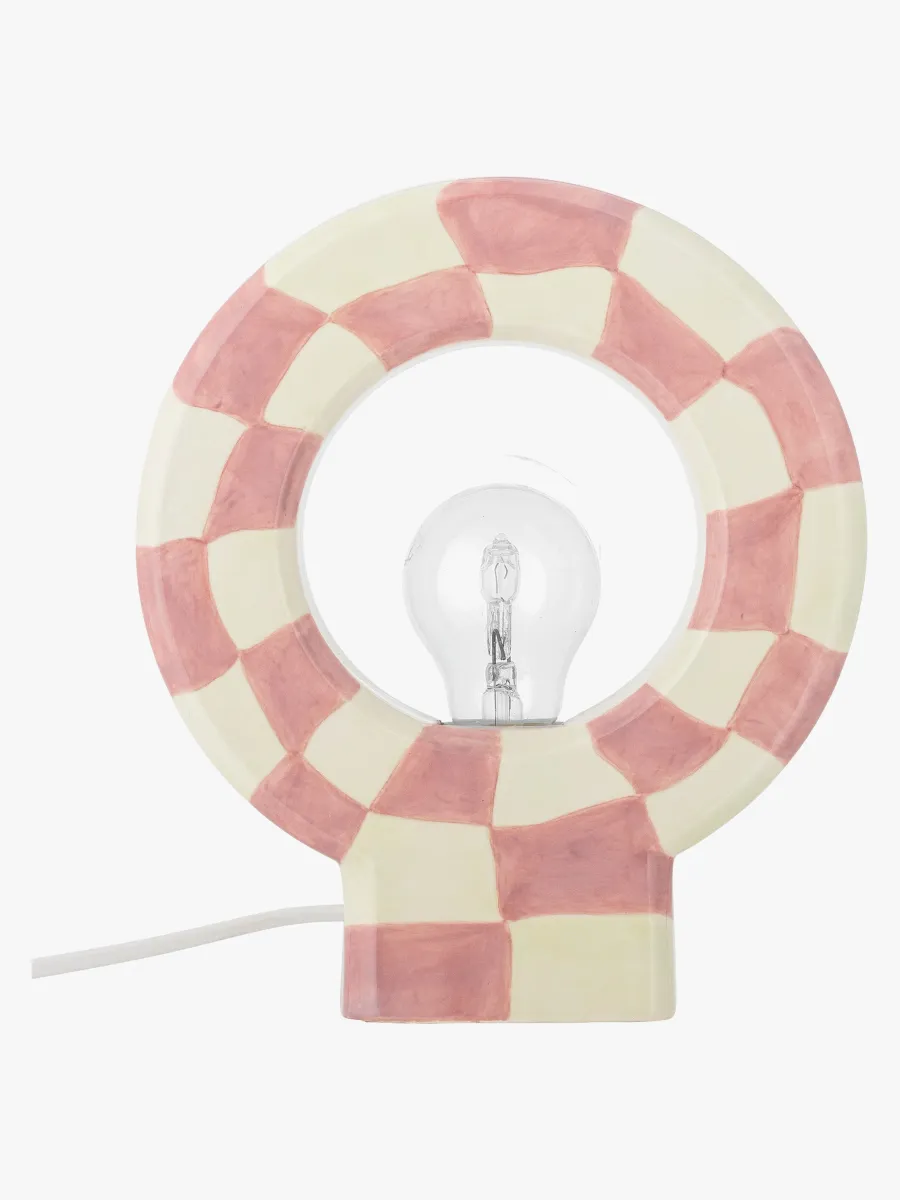 Bloomingville Vialini Bordslampa, Rose, Barnrum