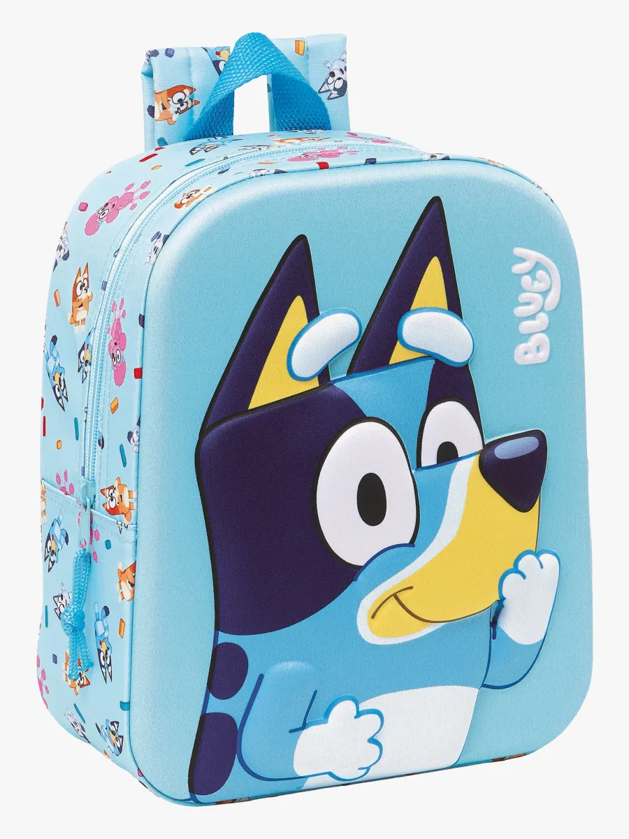 Bluey 3D Mini Ryggsäck 6L, Ljusblå