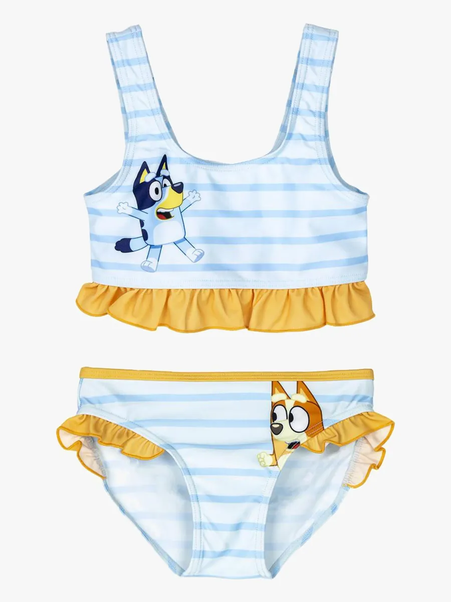 Bluey Bikini, Ljusblå, 98-104