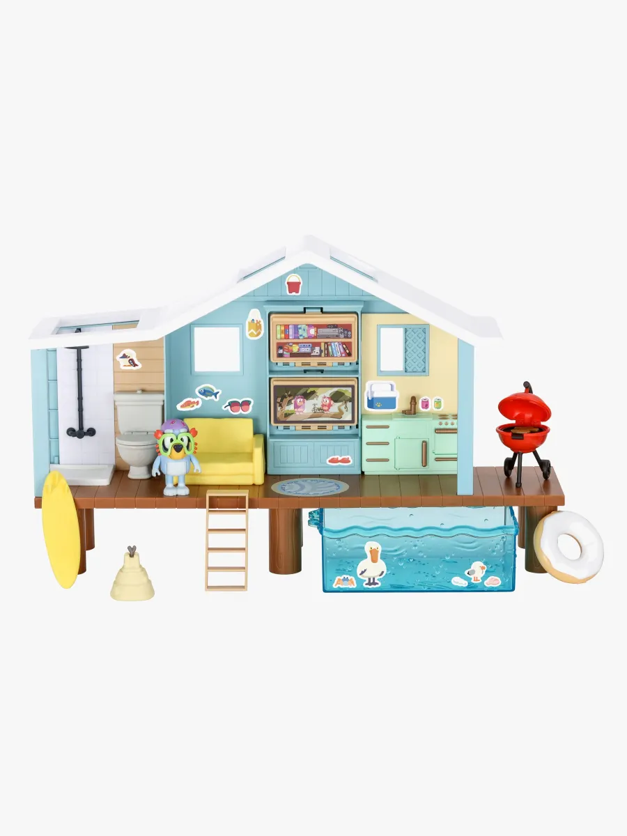 Bluey Strandhus med Figur