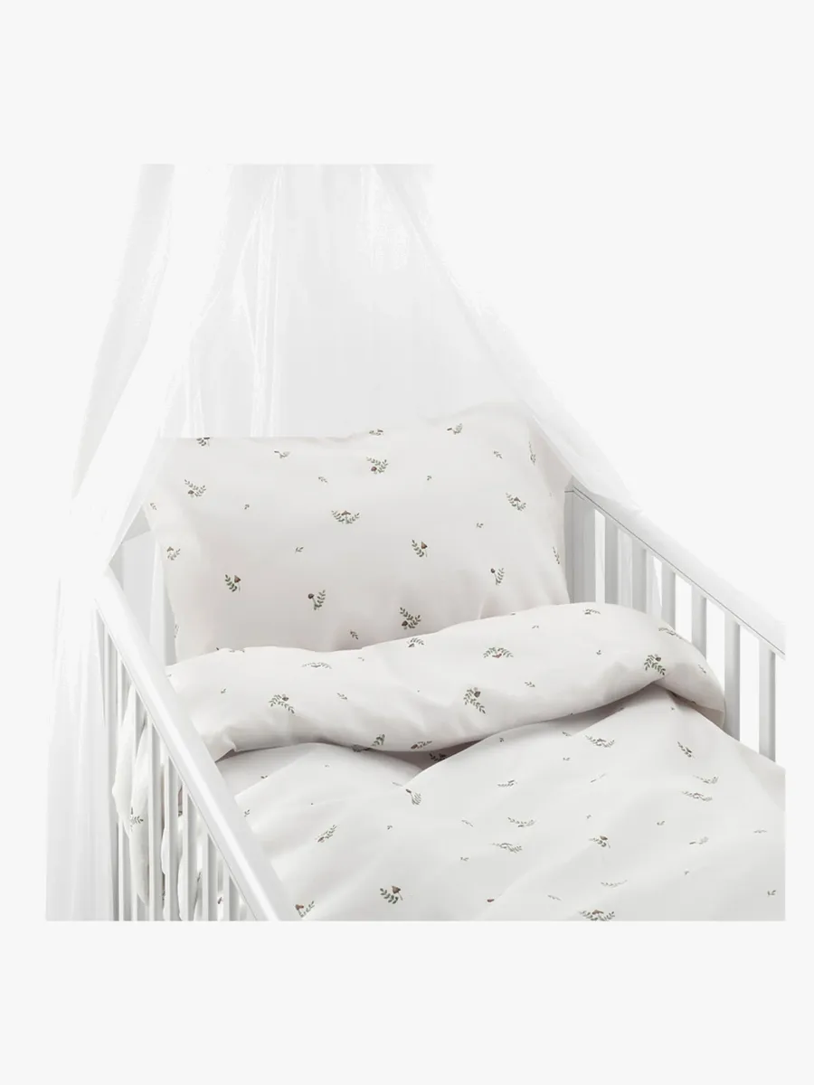 Borganäs Bäddset Spjälsäng Alvin 2-delat 100x130, Beige