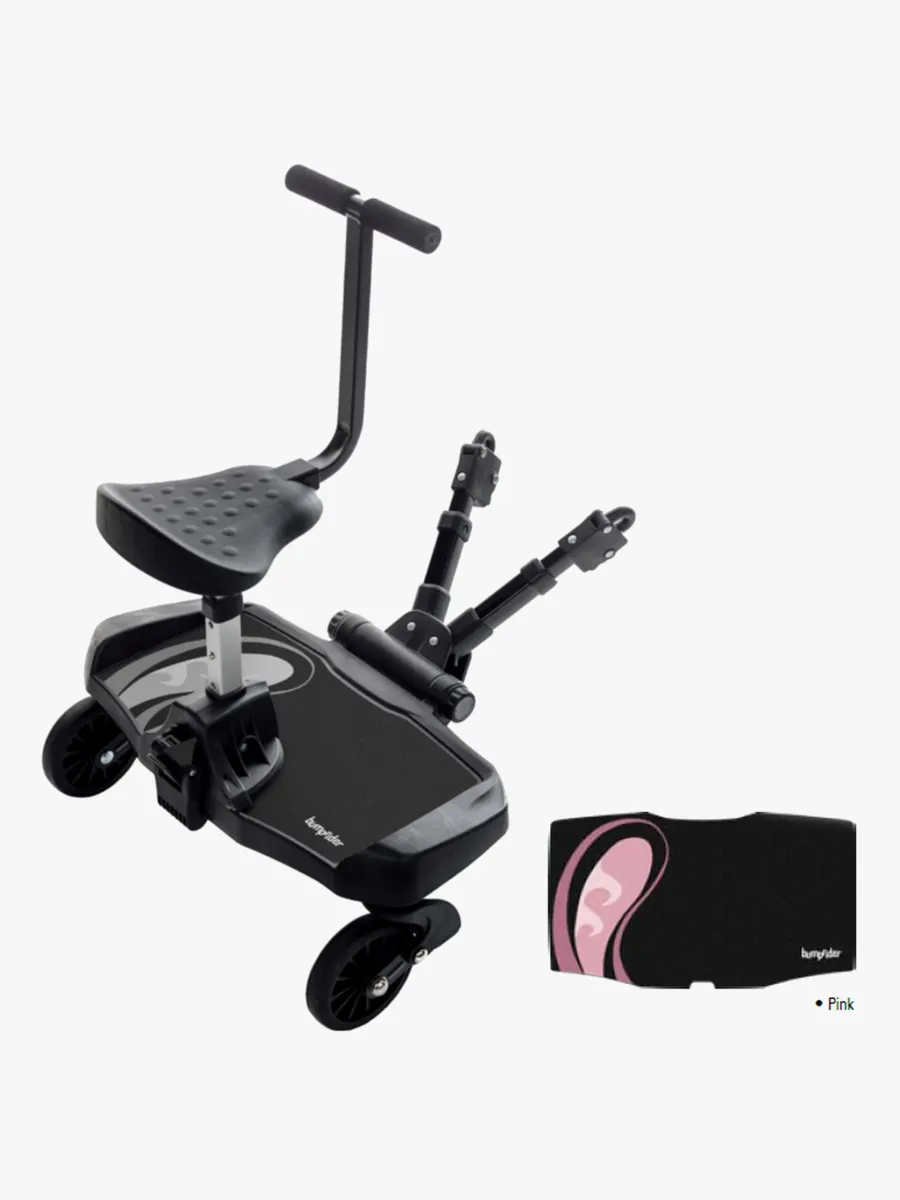 Bumprider Ståbräda med Sits Rosa