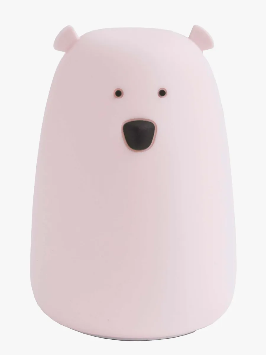 ByMoxo Lampa Liten Björn, Rosa, Barnrum