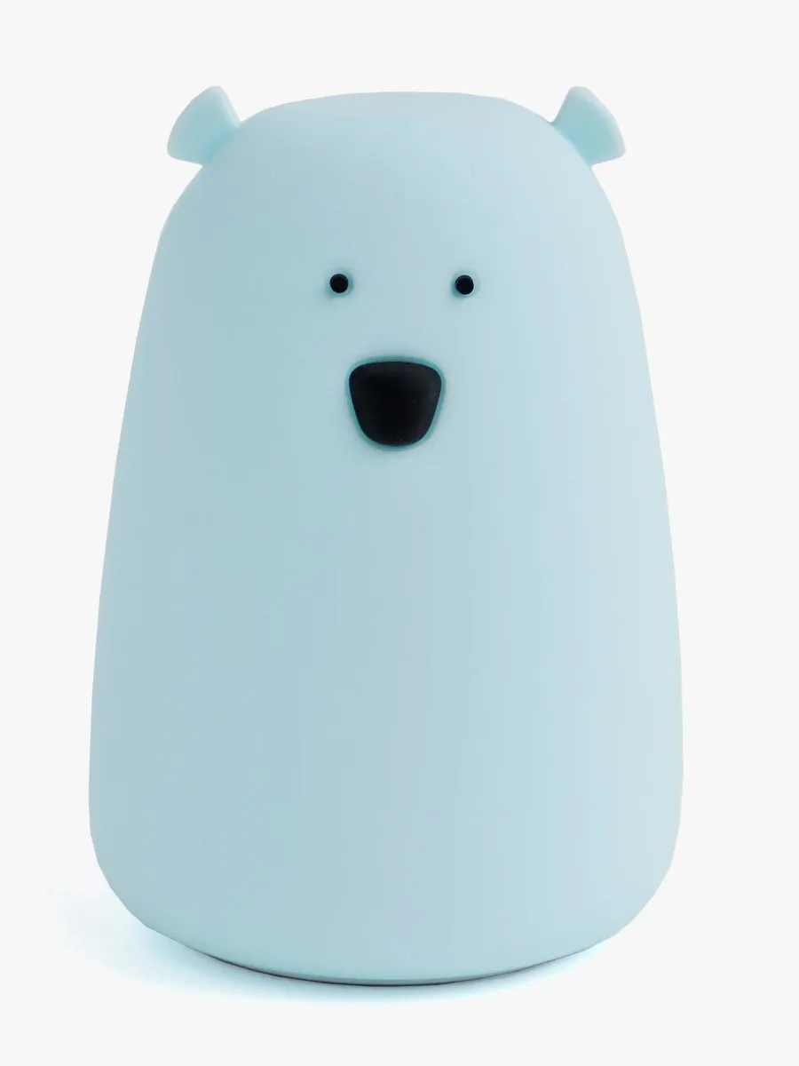 ByMoxo Lampa Stor Björn, Blå, Barnrum