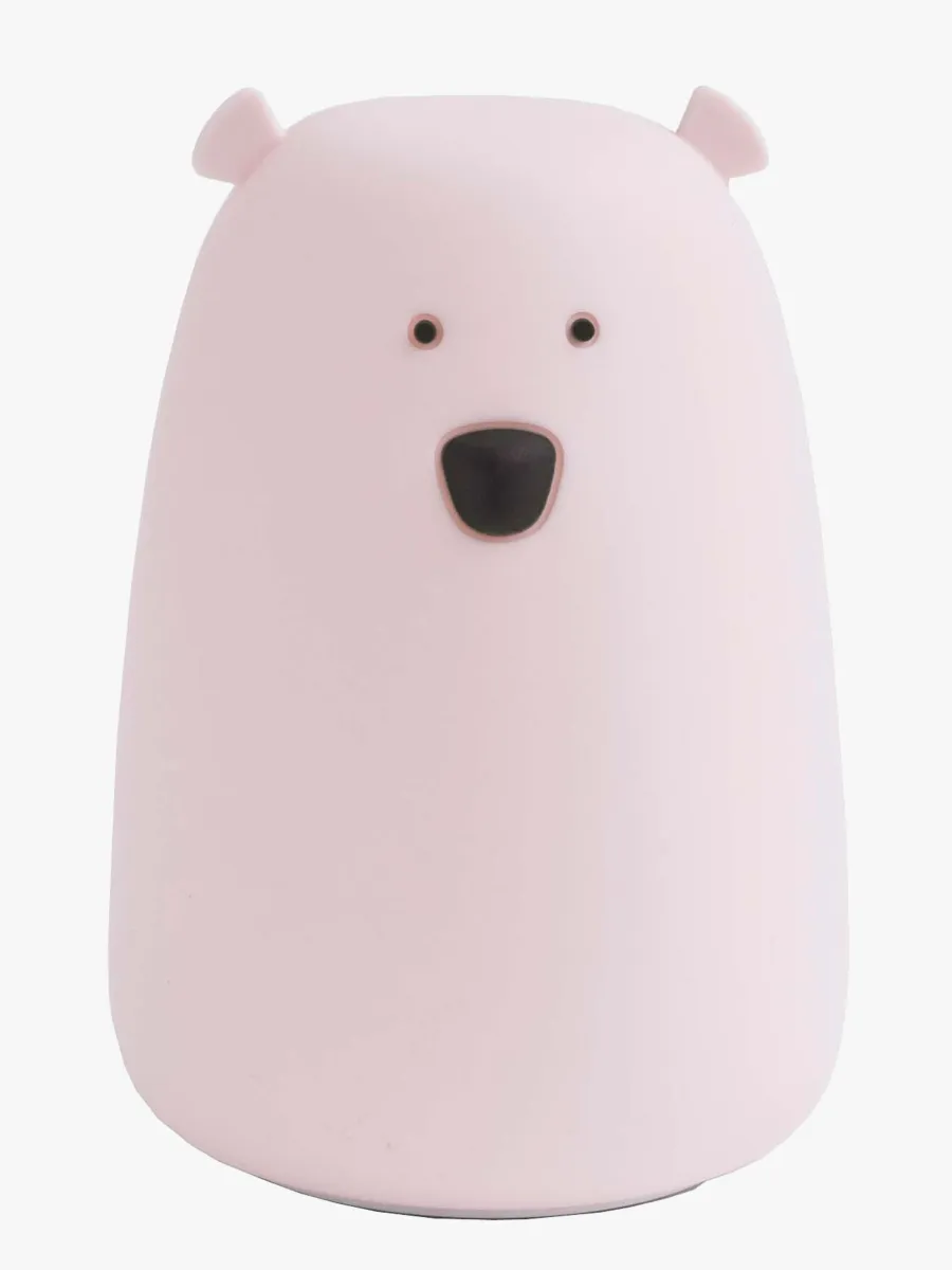 ByMoxo Lampa Stor Björn, Rosa, Barnrum
