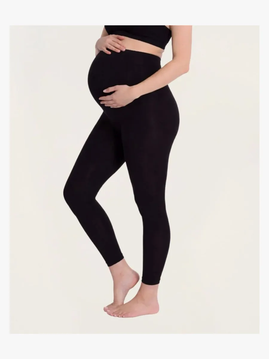 Cache Coeur CURVE SEAMLESS Gravidleggings, Black, XS-S