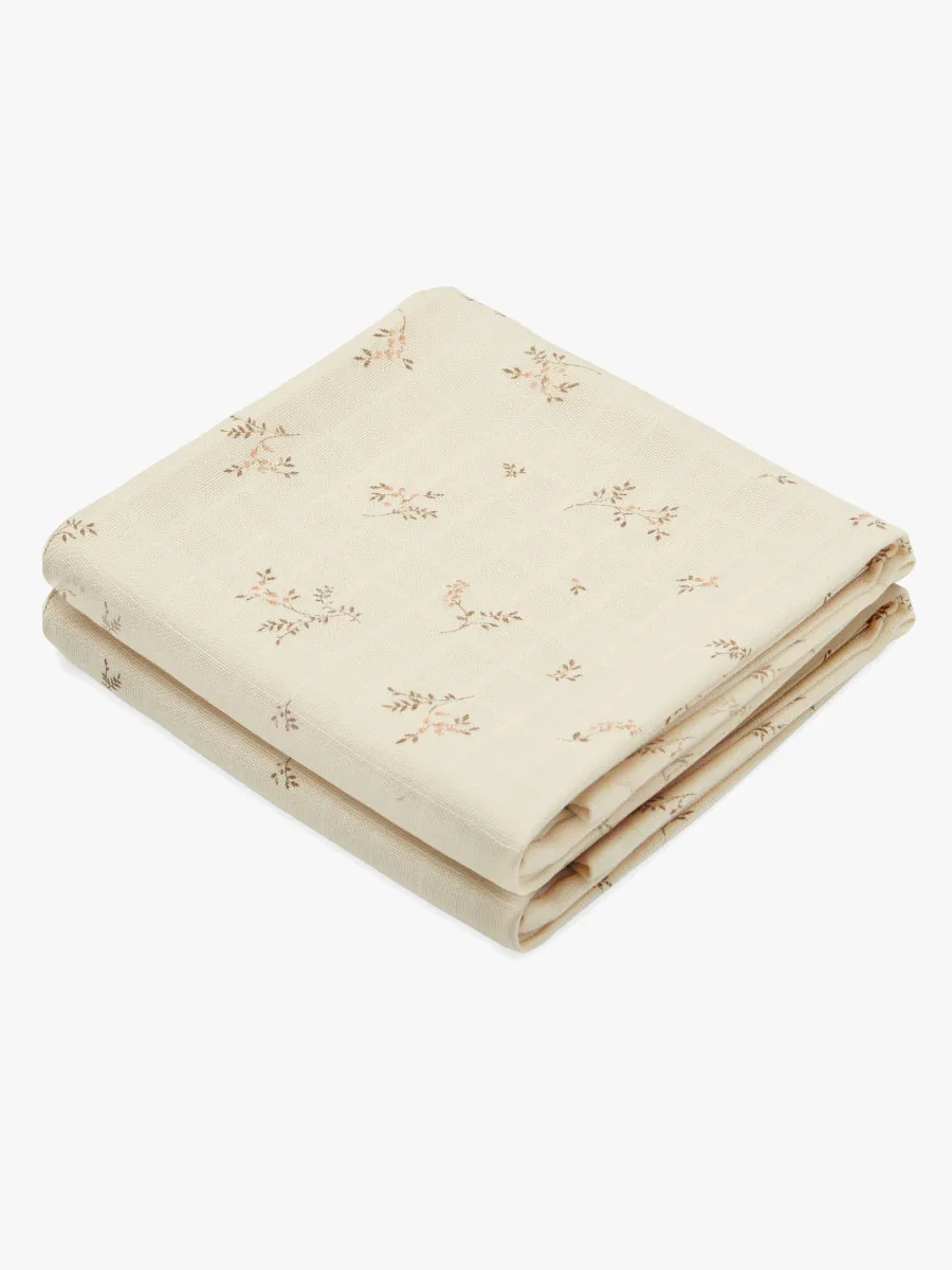 Cam Cam Copenhagen Muslinfiltar Mönstrade 2-Pack, Ashley