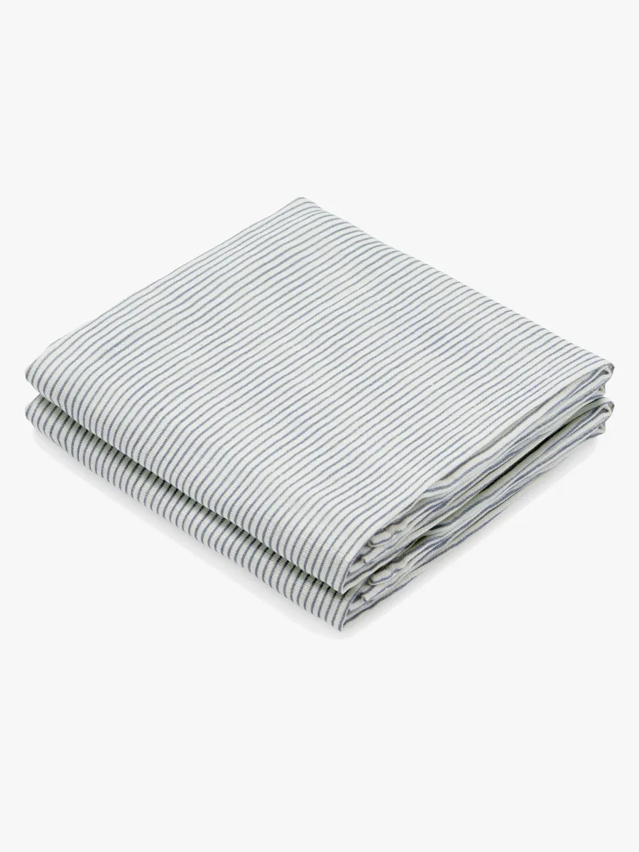Cam Cam Copenhagen Muslinfiltar Mönstrade 2-Pack, Blå