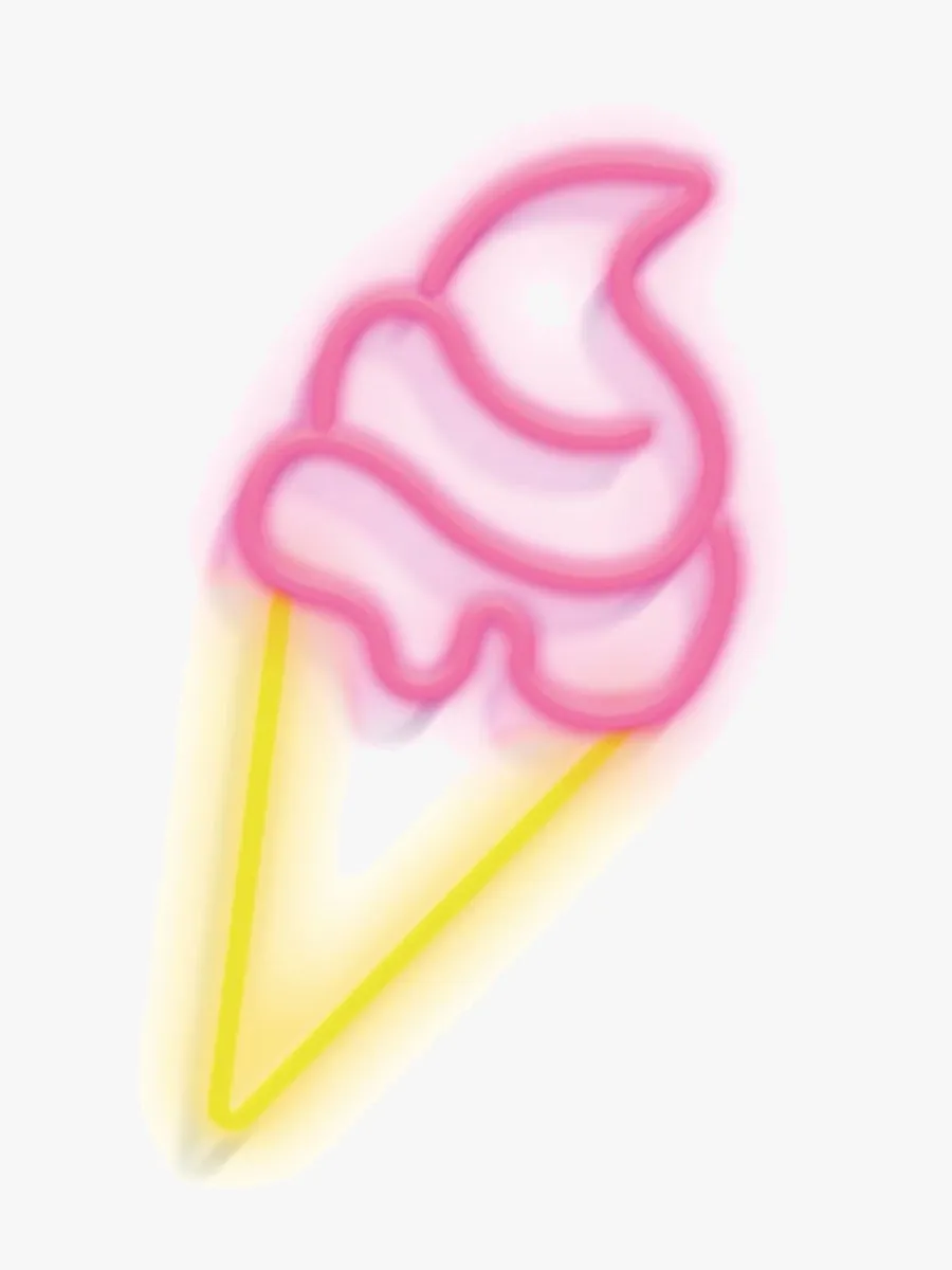 Candy Shock Neonlampa Glass, Barnrum