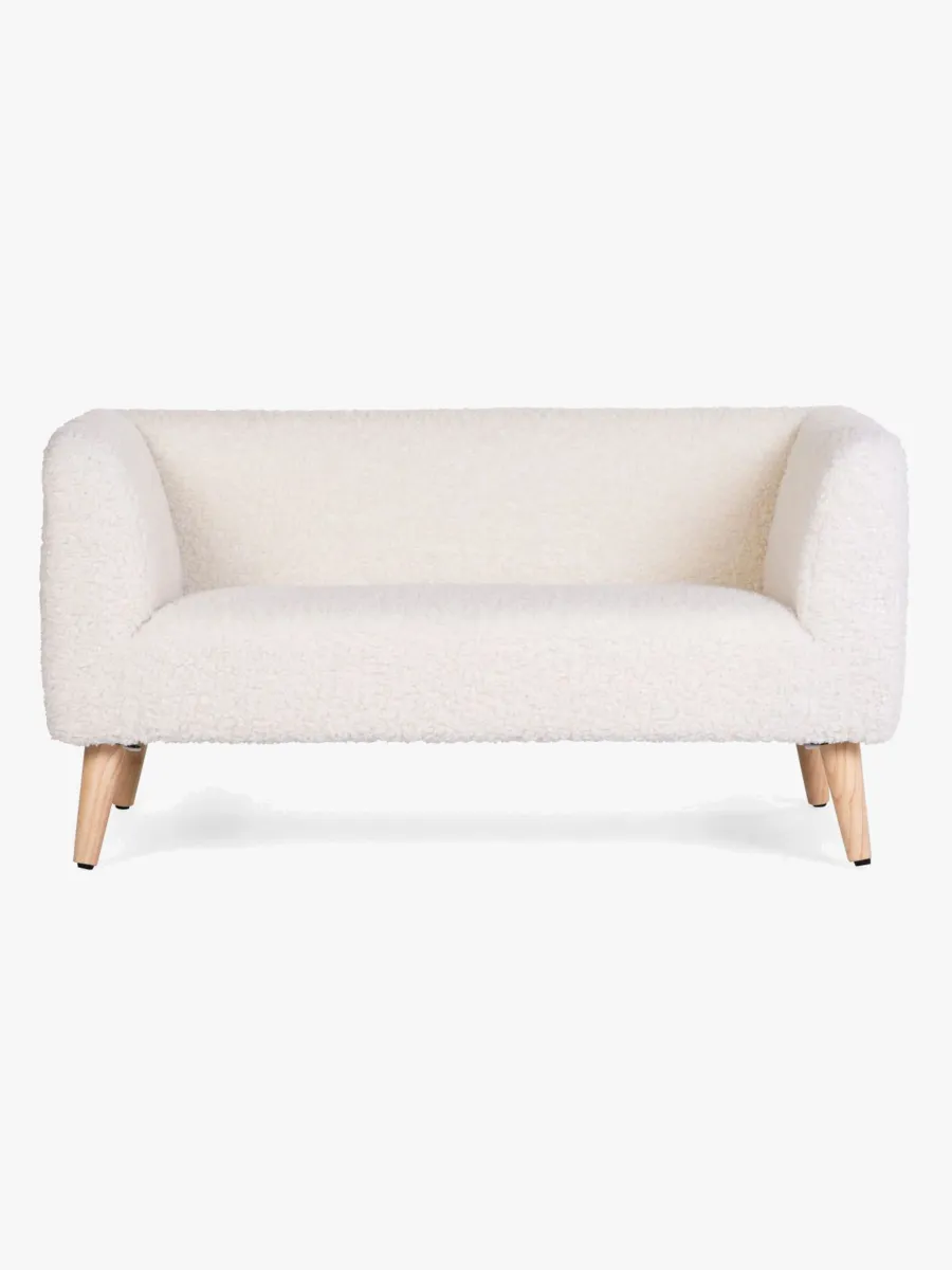 Childhome Kids Teddy Soffa, Naturvit
