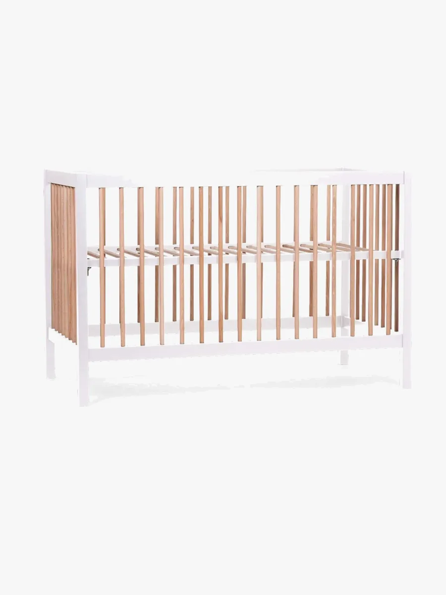 Childhome Spjälsäng, Vit/Wood