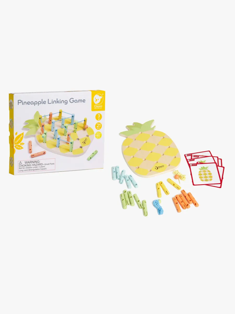 Classic World Aktivitetsleksak Ananas