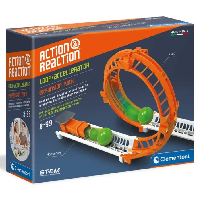 Clementoni Action & Reaction Loop the loop Expansionsset