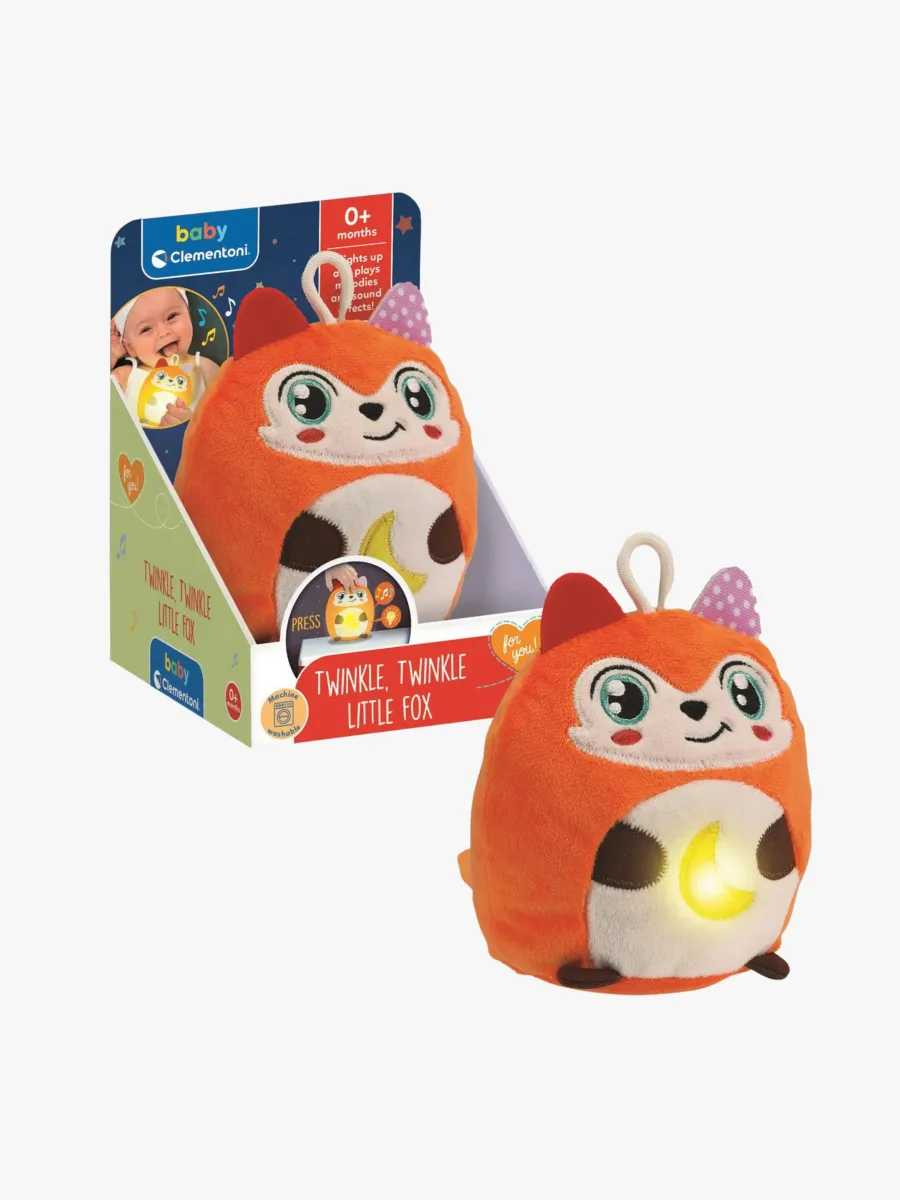 Clementoni Baby Nattlampa, Twinkle Twinkle Little Fox, Barnrum